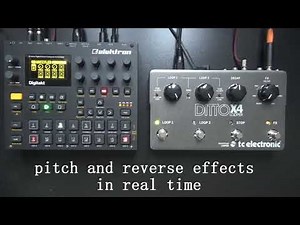 Using the TC Electronic DITTO X4 as a (midi controlled) granular looper