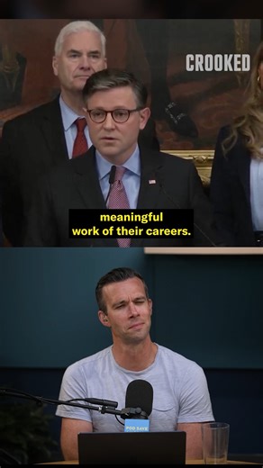 460K views · 12K reactions | Republicans want to make the shutdown worse for people. | Pod Save America | Facebook