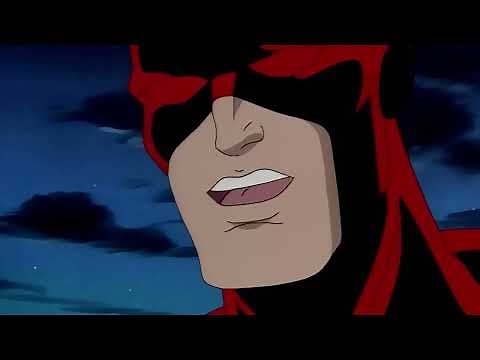 Daredevil saves Spiderman (Spiderman: The Animated Series)