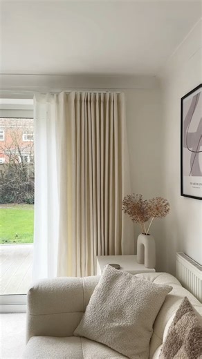 15K views · 32 reactions | ✨ Layers of luxury ✨ Soft voile diffuses the light, while our wave curtains add an effortless cosy feeling. Together, they bring warmth, style, and a touch of everyday elegance to your living space ☁️ 懶 Inspired? Shop the Arcus Snow Curtains + Aubade Voile Chalk Curtains Enjoy stylish savings on your favourites for a limited time only! Find out more - https://bit.ly/4872eqZ | Blinds 2go | Facebook