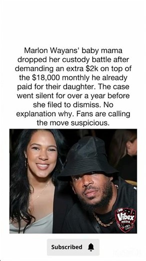 Marlon Wayans' Baby Mama Drops Custody Battle After Demanding More Money 😳 #marlonwayans #custody