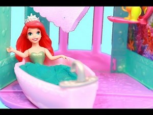 Toy Review Disney Ariel's Mermaid Flip n Switch castle Mattel