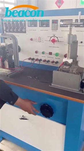 BCQZ-2B Automotive Starter & Alternator Test Bench | Beacon Machine