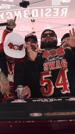 Peter Brunetto on Instagram: "@408southbayswag @rudy408swag our tailgate at green lot one pole 15 is the best party shoutout to the squad @joswayyy @where_my_niners_at @arevalo_productions @stephantreez7 @chaconscatering @vacarazzi @yungreegz @j_a_y_m_o_ @bayologyradio @hitta_security408 and the rest tag who you see and we getting our run backs in Seattle #baldys #bayarea #viral #baldysmixeddrinks #footballtime #superbowel #49ers #tailgate #408swag #greenlotonepile15"