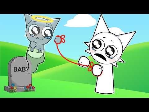 R.I.P BABY GRAY... Incredibox Sprunki | MYMY TOON Story Animation