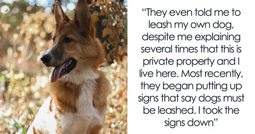 Total Strangers Try To Impose Dog Walking Rules On Guy’s Private Land, He Plans To Block Access