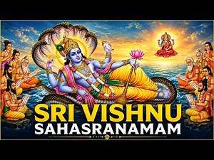 Powerful Vishnu Sahasranamam with Lyrics | Sri Vishnu Sahasranama Stotram Full Original