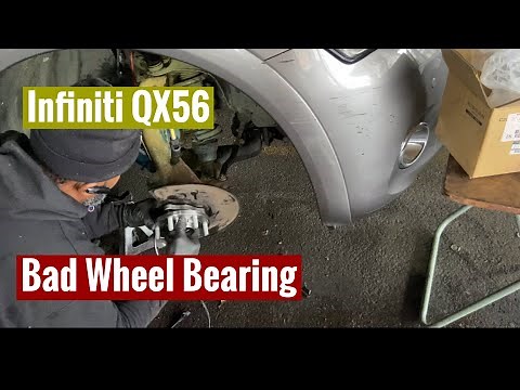 How to Replace Front Wheel Bearing & Hub Assembly on a Infiniti QX56/QX80