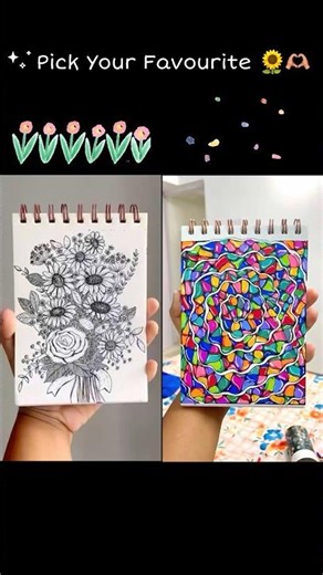 Pick your favourite doodle art !! ✌🏼 #doodle #art #shorts #drawing