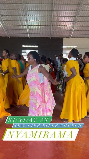 Happy Sunday from New Life Bible Church Nyamirama🕊️💃 | Africa New Life