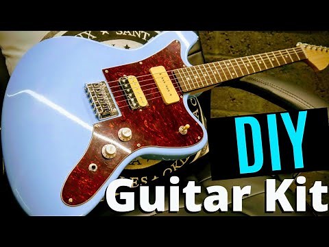 Offset DIY Guitar Kit FULL BUILD & Review