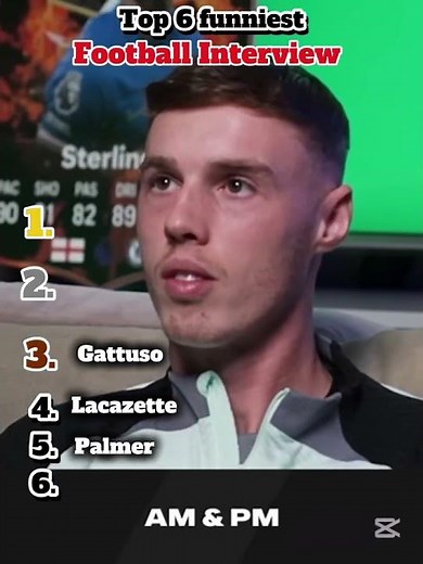 Top 5 football interviews