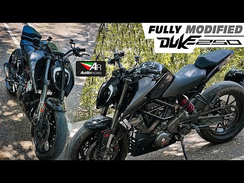 North India's Tastefully Modified KTM Duke 250 | Total Cost | AR Exhaust