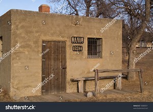 Two-cell Jail Built 1912 Western Usa Stock Photo 10080031 | Shutterstock
