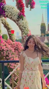 Dubai Miracle Garden !! 51 🌸 🌹 | World’s Largest Flower Garden #shorts #dubai