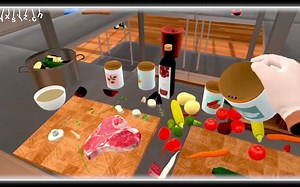 烹饪模拟器VR（Cooking Simulator VR）休闲模拟VR游戏推荐！