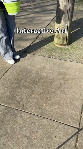 1.3M views · 10K reactions | Revealing the invisible art — just add water  ✨ #interactiveart #ArtInMotion #streetartdaily | Rainworks | Facebook