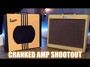 Cranked Amp Shootout! Fender Blues Junior vs. Supro Delta King 12