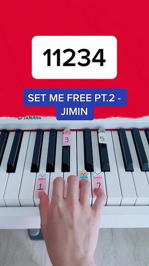 Jimin Piano Tutorial: Set Me Free