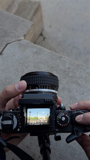 The joy of taking photos in Paris on film.