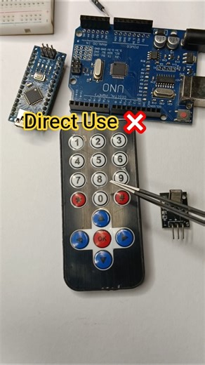 IR Remote Direct Use? पहले Decode करना सीखें! #shorts