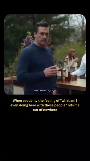 Day (360/Pain) The Sudden Realization. 😔 [suddenly hits, what am I even doing here, isolation, feeling disconnected, emotional pain, aloneness, social anxiety, profound realization, inner conflict, questioning surroundings] #RelatableToU #SuddenRealization #FeelingDisconnected #Isolation #EmotionalPain #SocialAnxiety #InnerConflict #QuestioningLife #YouAreNotAlone | You'll Relate