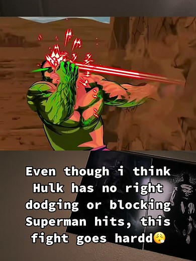 Hulk vs Superman #superman #hulk #dc #marvel #1v1 #moonknightvs