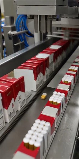 The Marlboro Factory Process Will Shock You #manufacturing #factory #shorts