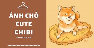 Ảnh Chó Cute Chibi: 54  Hình Nền Chó Shiba Chibi, Anime Chó Đẹp