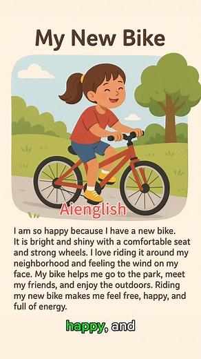 My new bike #bikeride #bike #story | AI English