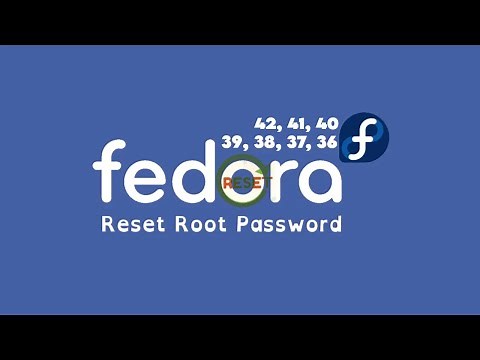 How To Reset Root Password In Fedora Linux 42 And Older Versions