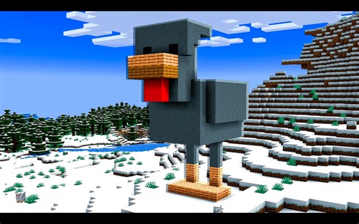 [中配]建造全新 Minecraft 生物变种！ - CringyGull