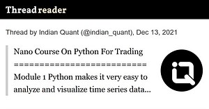 Thread by @indian_quant on Thread Reader App