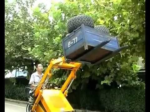 HYSOON HY380 MINI SKID STEER LOADER WITH PALLET FORKS