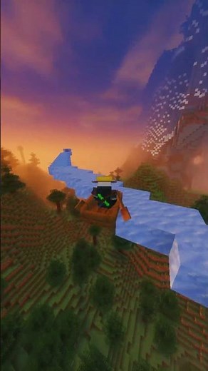 Drifting on blue ice #minecraft #iceboatracing #undertale #minecraftgameplay #relaxing #satisfying