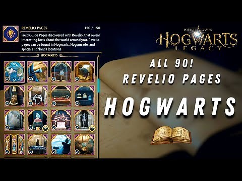 Hogwarts Castle | Revelio Pages | ALL Locations! | Hogwarts Legacy | Collection Walkthrough Guide