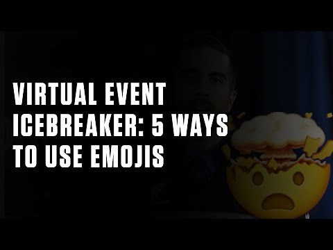 Virtual Event Icebreakers: 5 Ways to Use Emojis
