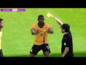 🔴LIVE: Zambia vs Morocco | AFCON 2025 Simulation | Full Match | Realistic Football Live