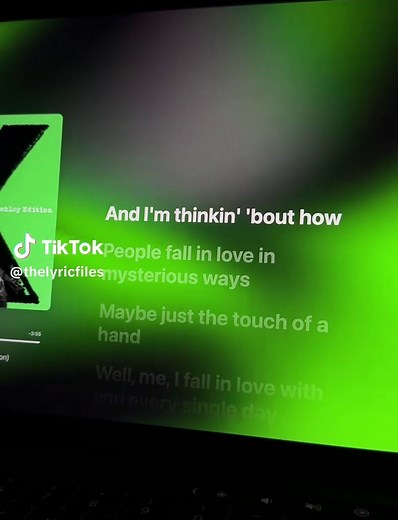 Thinking Out Loud - Ed Sheeran #fyp #lyrics #viral #song