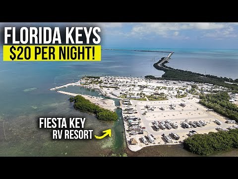 Fiesta Key RV Resort for $20 PER NIGHT! 🤯 (Full Park Tour)