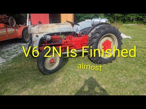 V6 Ford 2N Gets New Brakes and Final Paint