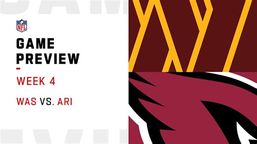 Commanders vs. Cardinals preview | Week 4