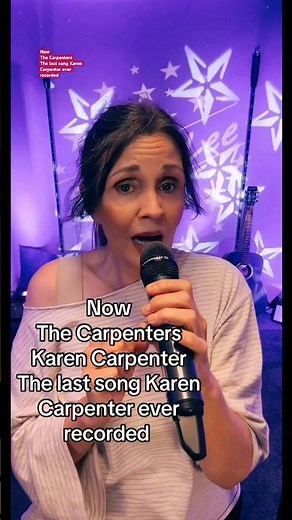 Now The Carpenters The last song Karen Carpenter ever recorded #thecarpenters