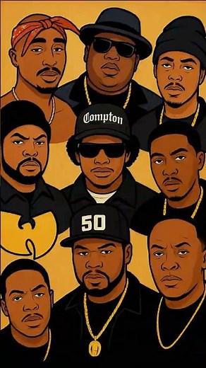 Iconic American Rap Legends in One Epic Video!