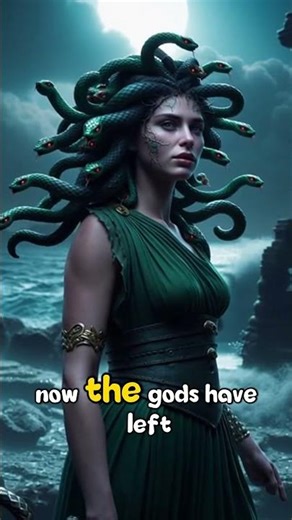Medusa: The Heartbreaking Transformation of Athena’s Fallen Priestess#Medusa #GreekMythology #Athena