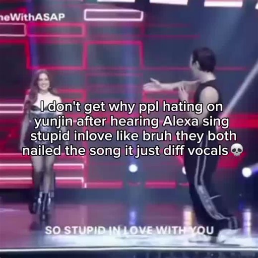 both girlie slayeddd it ya'll #fypシ #kpopfyp #lesserafim #yunjin #yunjinlesserafim #alexa #stupidinlove #xzybca #kpopedit