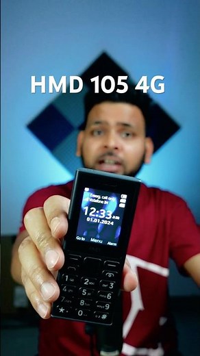 HMD 105 4G: Feature phone with smart features #shorts