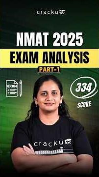 NMAT 2025 – Analysis by Sayali Ma’am(NMAT 334 Score in 2025)