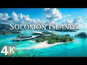 WONDERS OF THE SOLOMON ISLANDS 4K UHD • Pristine Beaches & Vibrant Culture & Relaxing Music