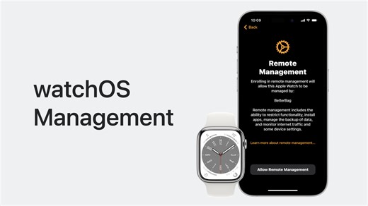 Meet device management for Apple Watch - WWDC23 – Vídeos – Apple Developer